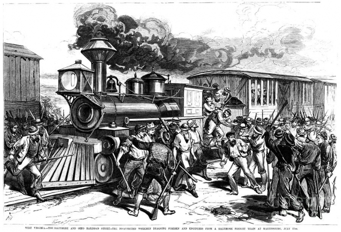 The B&amp;O Railroad Riots 1877
